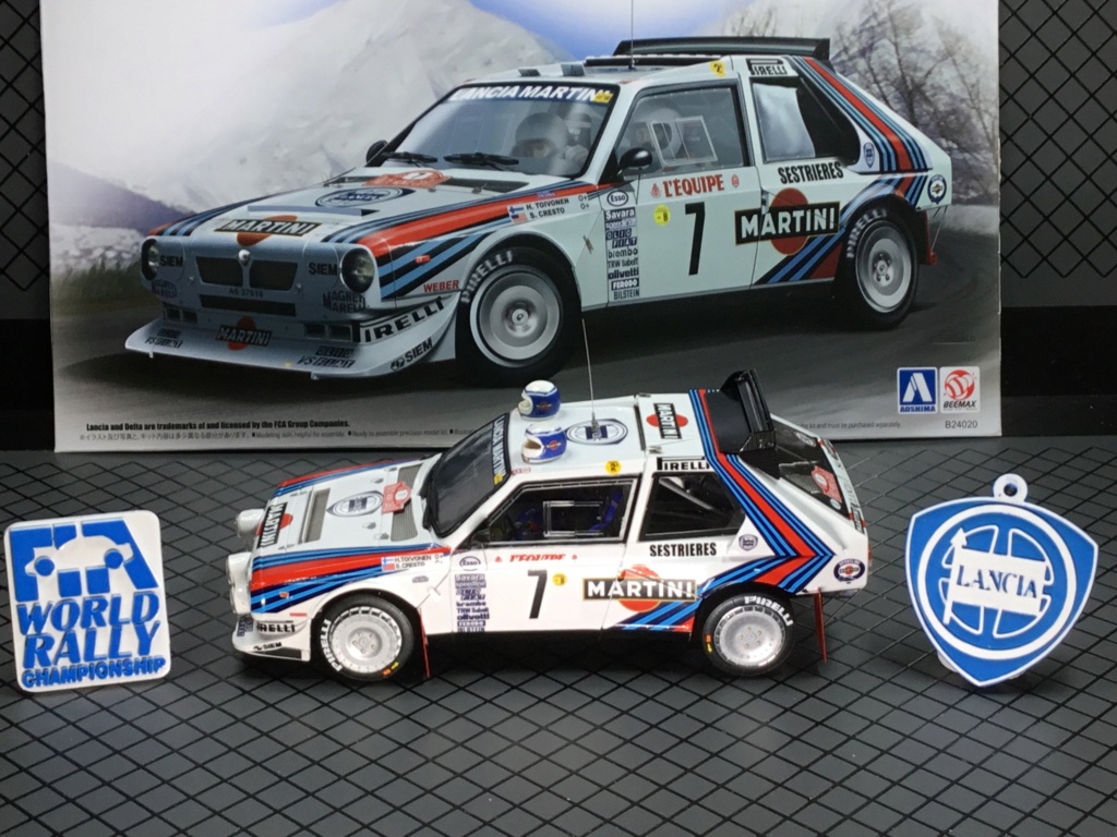 * 1/24 Lancia delta S4 Beemax Aoshima B7497110