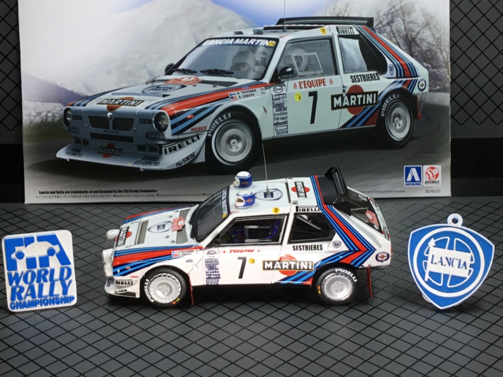  * 1/24    Lancia delta S4         Beemax Aoshima B7497110