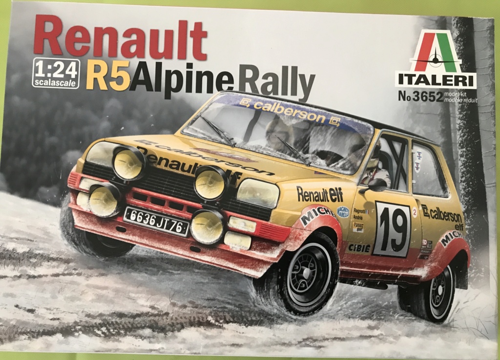 * 1/24 Renault R5 Alpine calberson Ragnotti Andrié  ITALERI  Img_9046