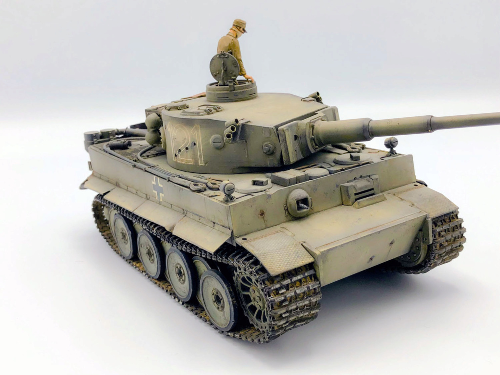 TIGER I initial Afrika Korps _ sPzAbt.501 _ Tamiya _ 1/35 9010