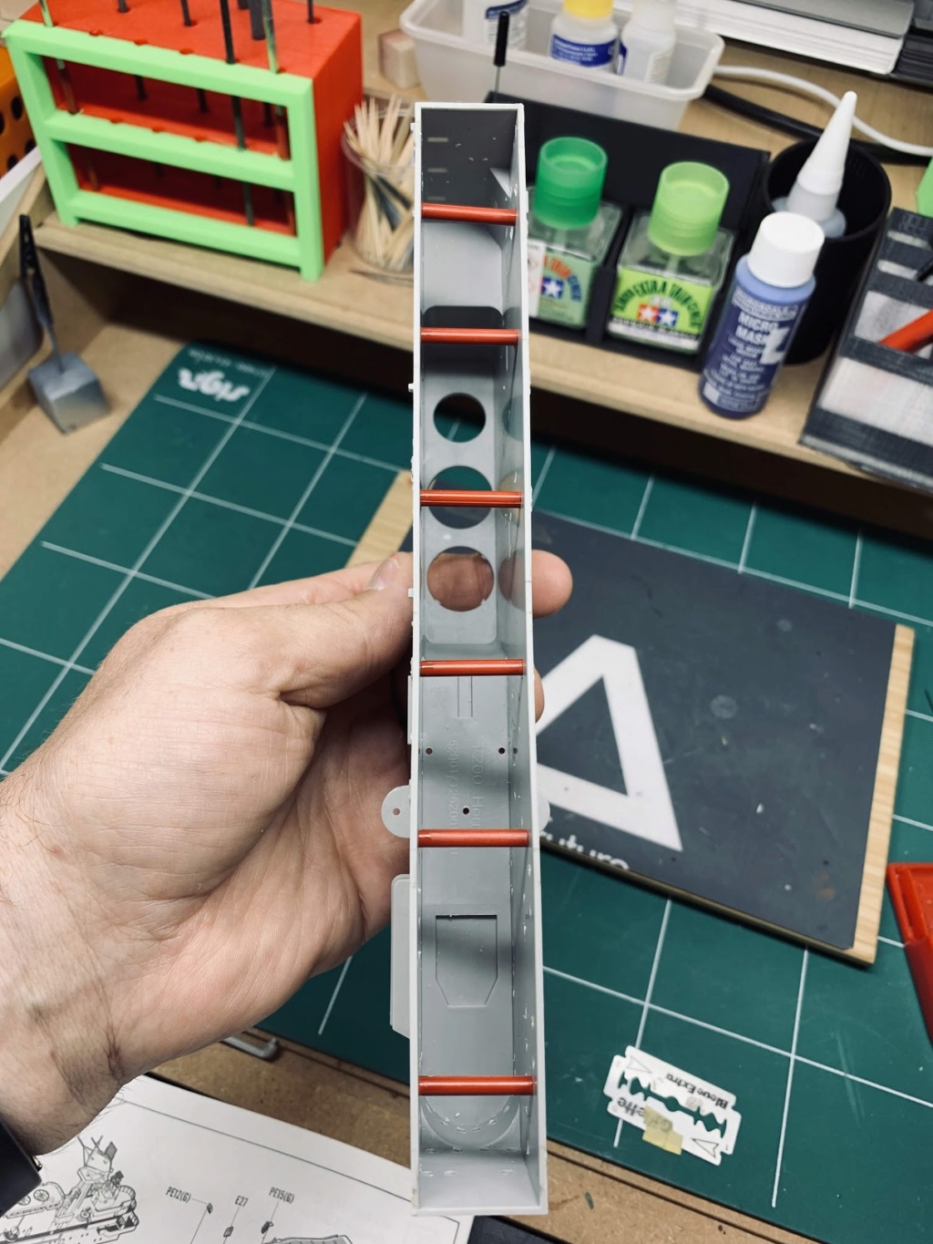 USS HORNET 1/200 MERIT + BIG ED Eduard + MK1 Img_1112