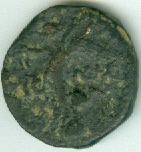 Semis emisión cívica de Philippi en Macedonia, en el tiempo entre Claudio I y Nero Escane65