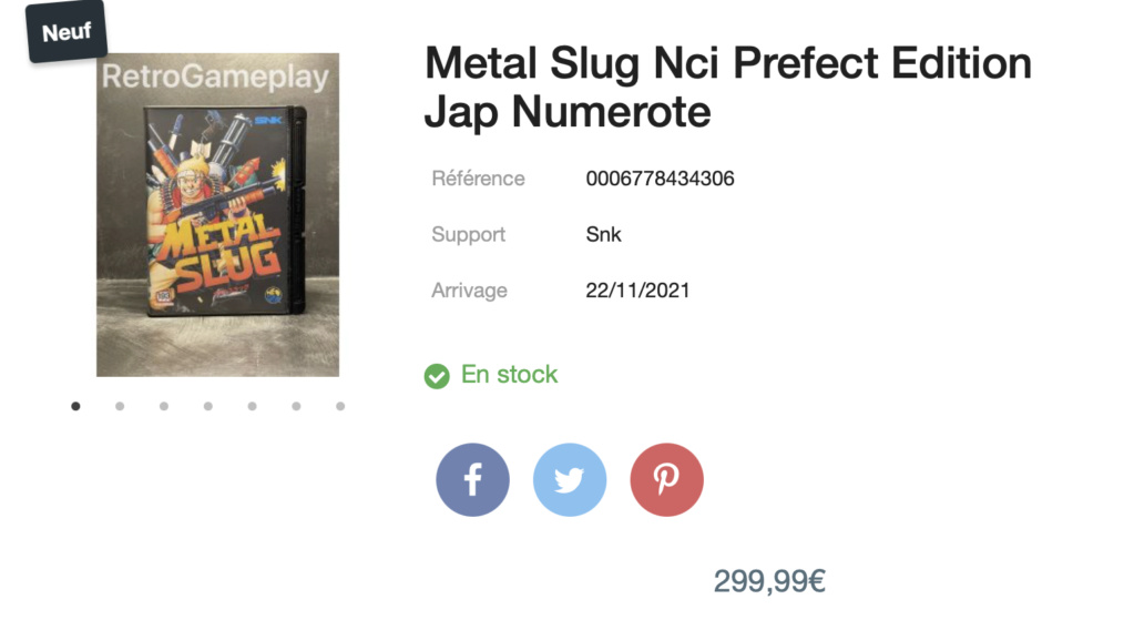 [MAJ 11/10/2021] Commande METAL SLUG «Atomik Perfect Edition » - CLÔTURÉ !! - Page 19 Captur10