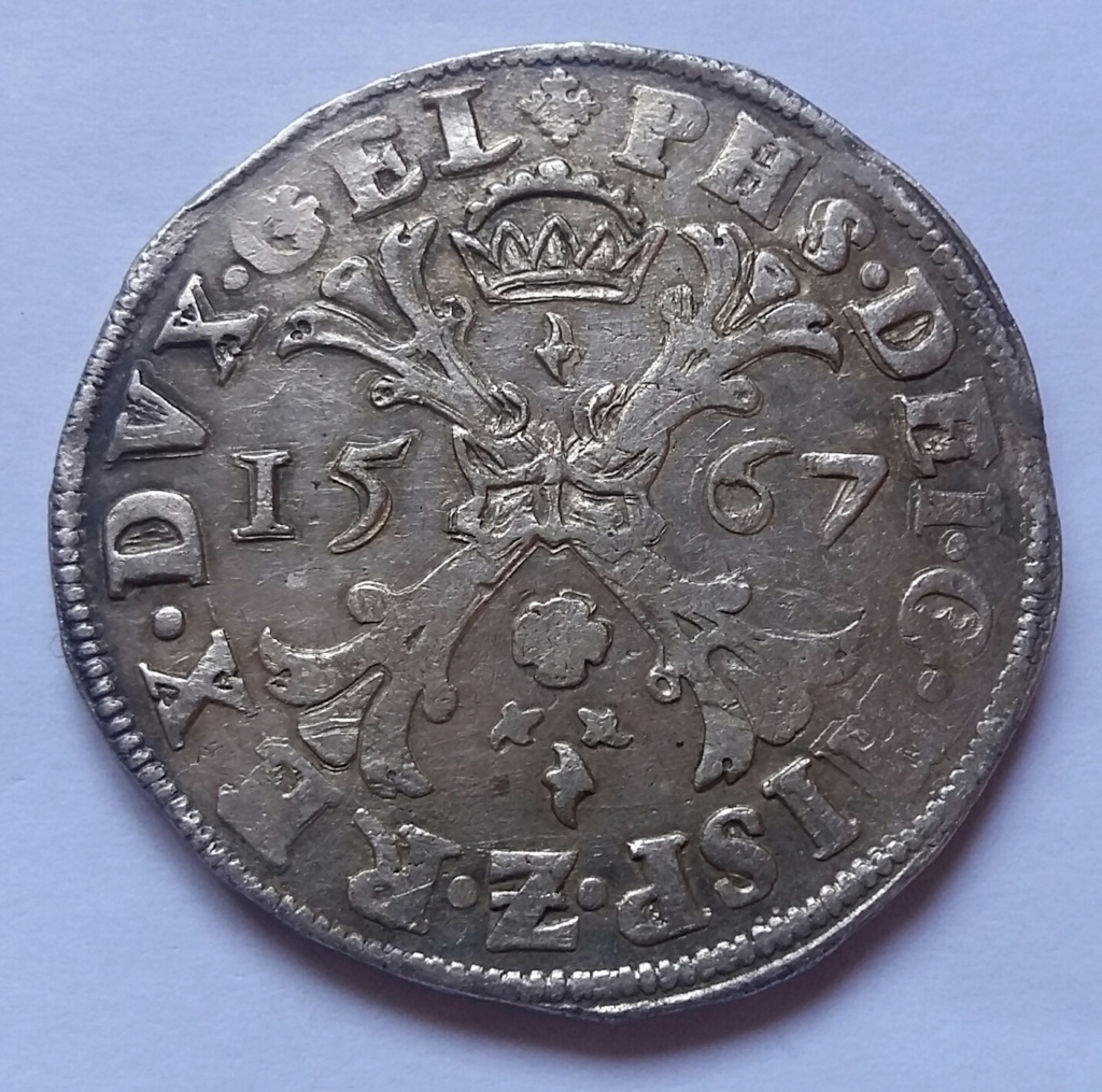 1 Escudo 1567. Felipe II. Nimega 1_escu11