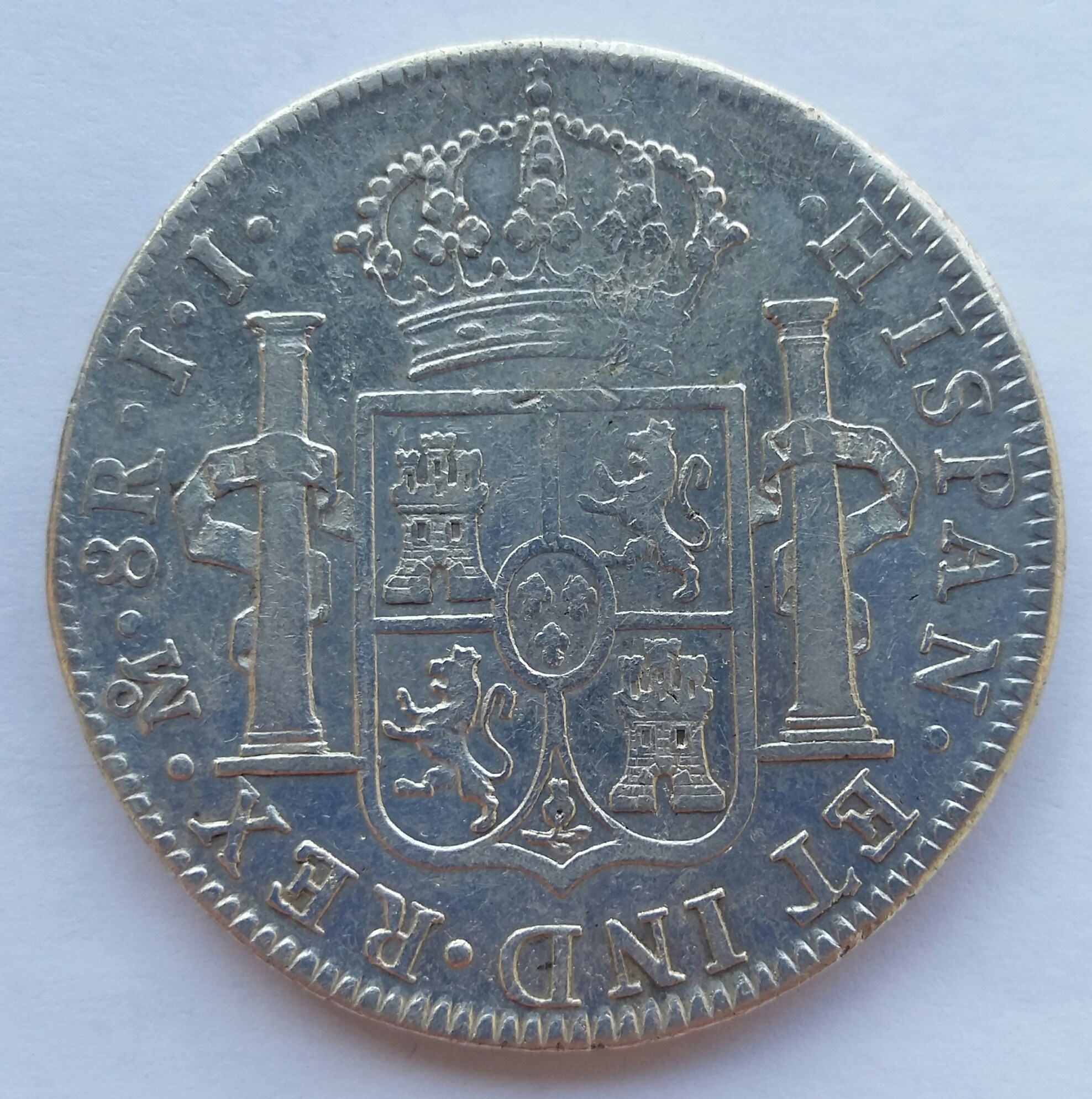 8 Reales 1819. Fernando VII. México JJ  20200119