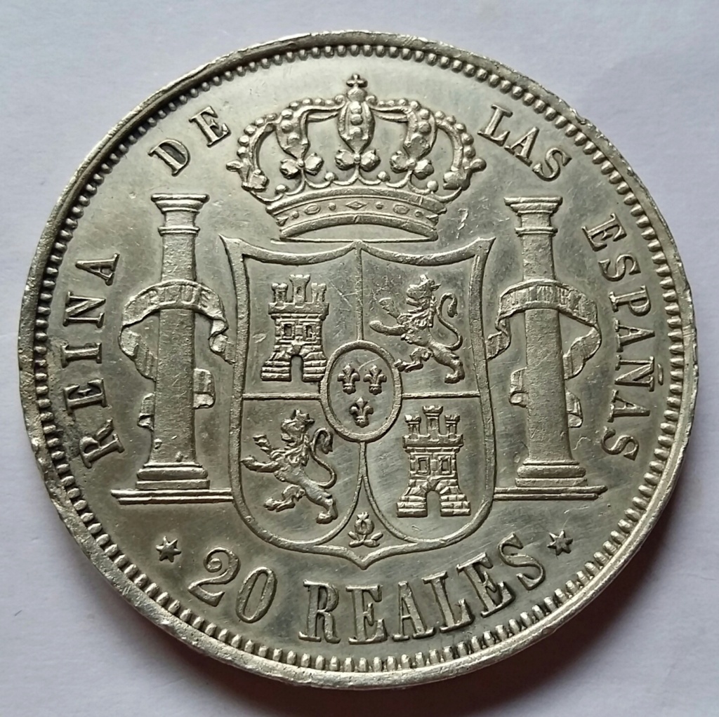 20 Reales 1850. Isabel II. Madrid 20_rea10