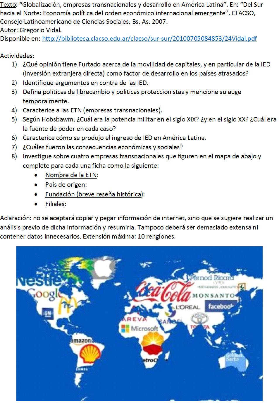 Empresas transnacionales