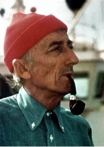 Le commandant Cousteau