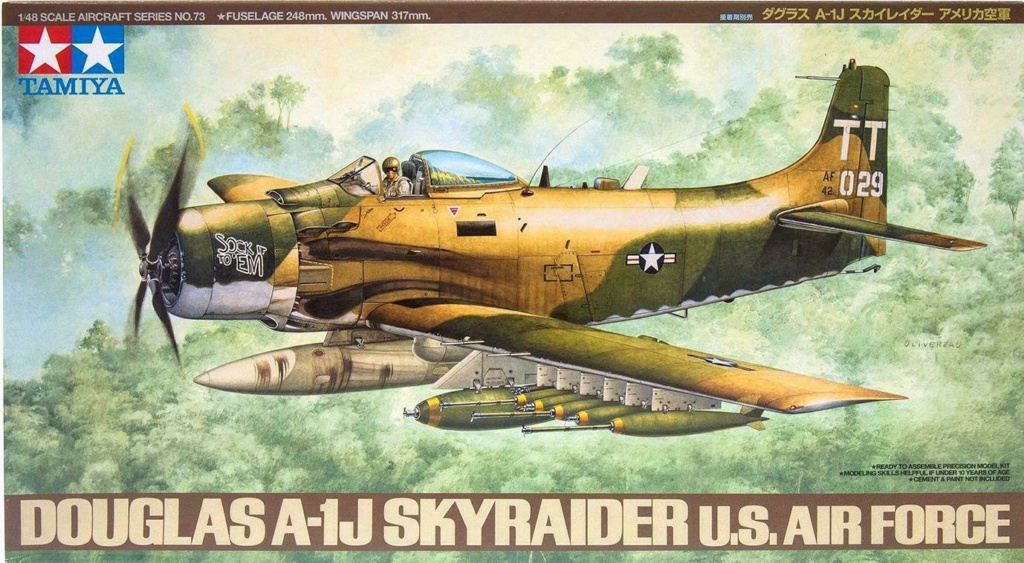 SkyRaider A1-J - Tamiya - 1:48 54b36510