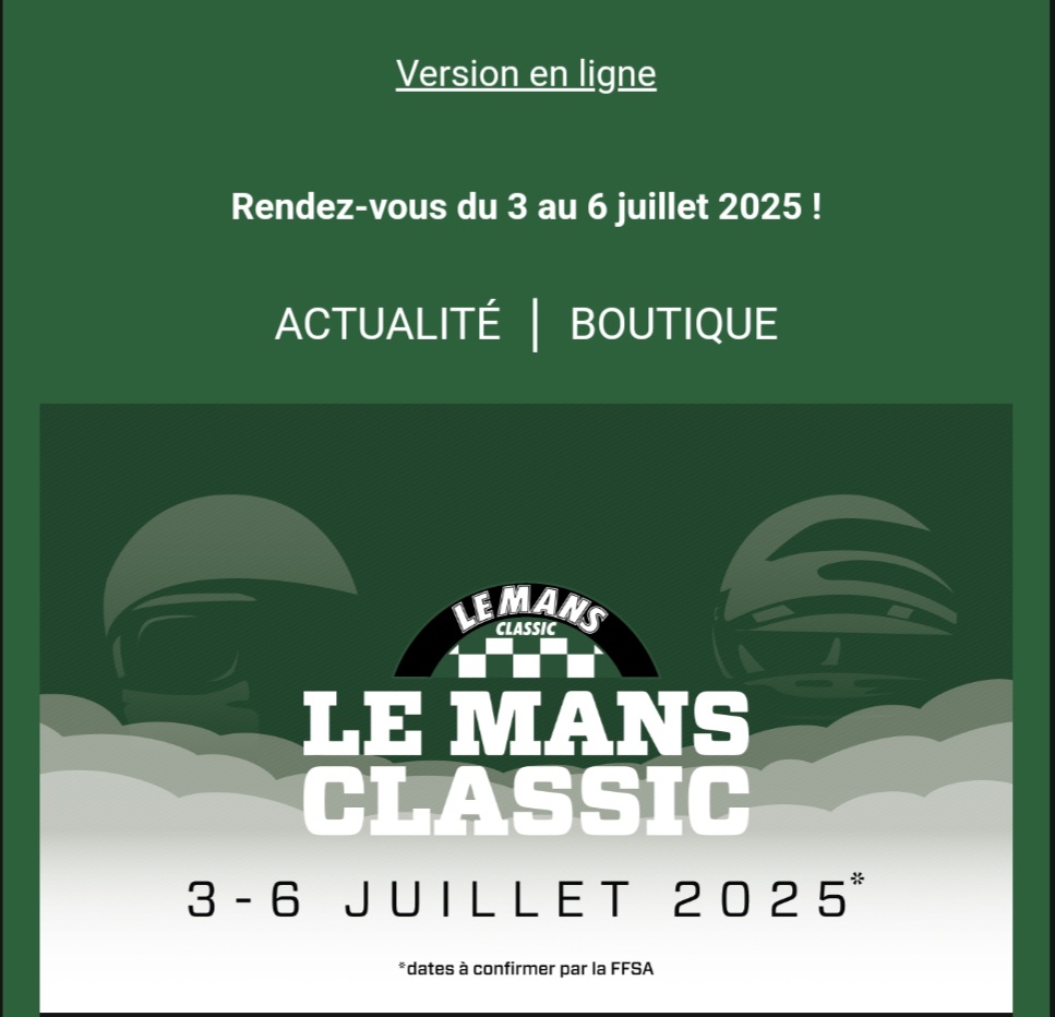 Le Mans Classic 2025 Screen53