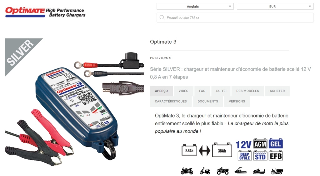 Avis Batterie Scre2920