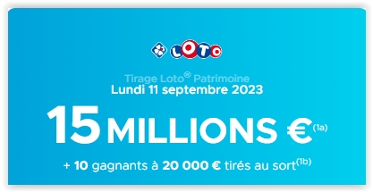 EQUIPE JACKPOT GERARDL555 >>> LOTO 11/09/2023 >>> 15 M €   Scre3691