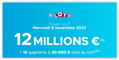 EQUIPE JACKPOT GERARDL555 >>> LOTO 08/11/2023 >>> 12 M €   Scre3981