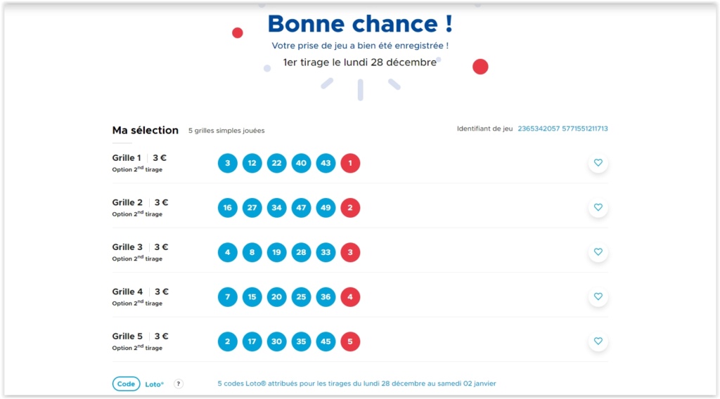 Nos jeux loto et euromillions S 48 - S 53 - 2020  Screen54