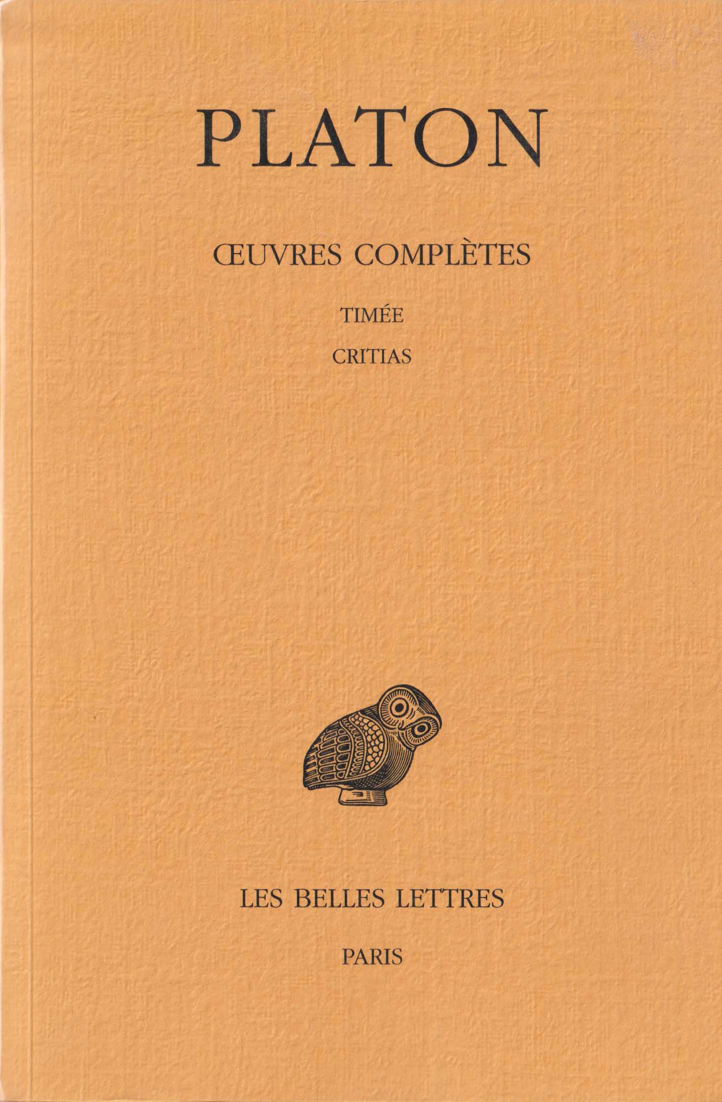 Ediciones en español del Timeo y del Critias 1925_r10