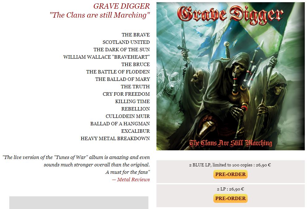GRAVE DIGGER - Heart Of Darkness (2022) Réédition Vinyle The_cl10