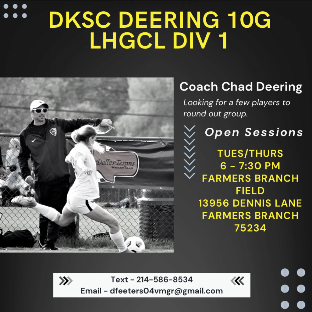 DKSC 2010G Deering LHGCL DIV 1 - Looking for a Few Players 2d2cd610