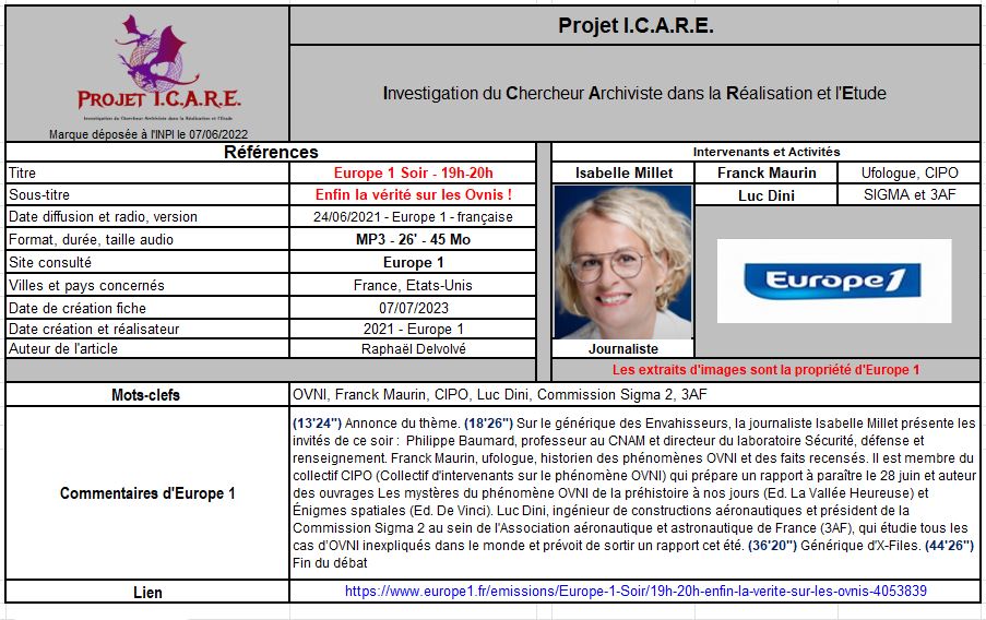 Fiches du Projet ICARE par Jean-Claude LEROY - Page 8 Captu130