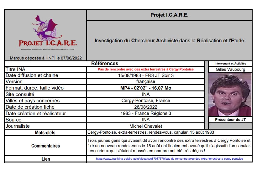 Fiches du Projet ICARE par Jean-Claude LEROY - Page 5 Captur23