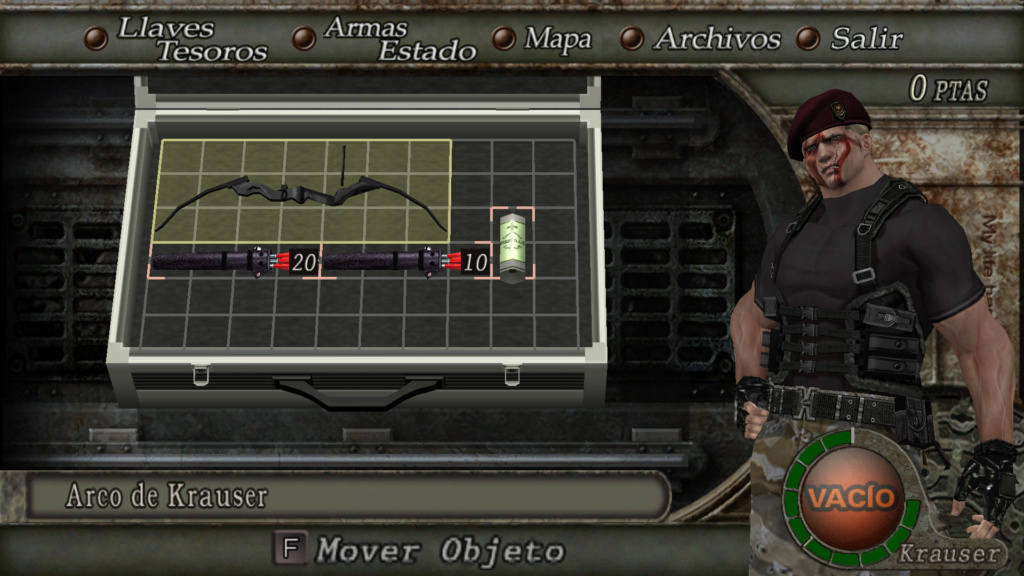 Krauser con Camisa y Boina Mercenarios (3 versiones). Reside13