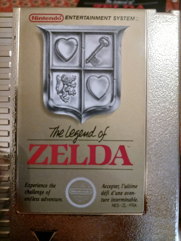 Zelda Nes avec des vis plates 20230511
