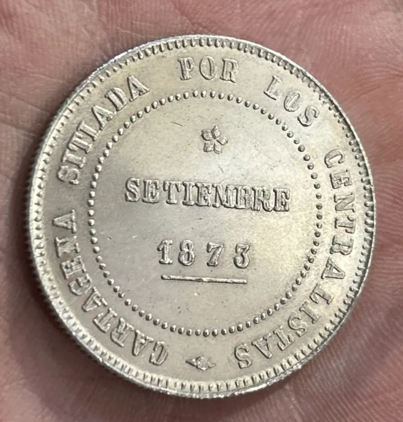 5 pesetas 1873 - AUTENTICA ????? 17057811