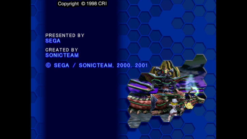 Criado pela Sonic Team Publicado pela Sega O.o Scree277