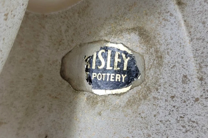 pottery - Paisley Art Pottery swan - same shape as 170 swan Img_9410