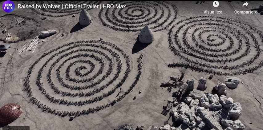 Raised by Wolves (série SF de Ridley Scott avec Travis Fimmel sur HBO MAX) Croisa10
