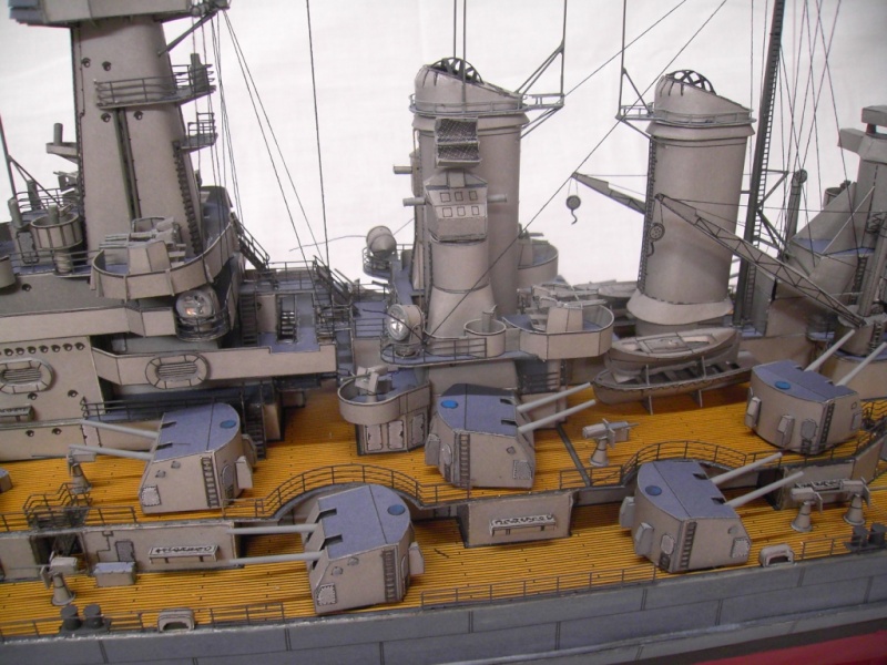 USS Washington 1:200 von Model Card ,Galeriebilder Pict3380