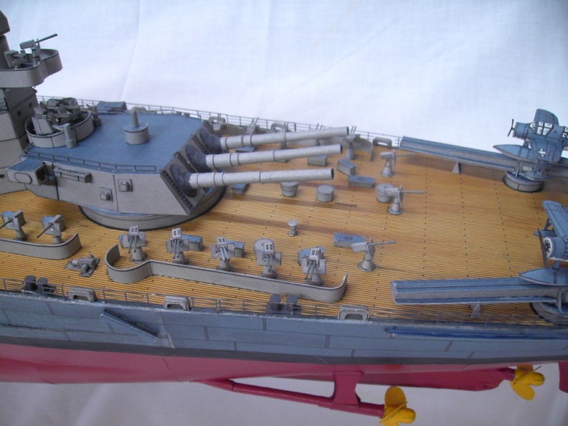 USS Washington 1:200 von Model Card ,Galeriebilder Pict3382