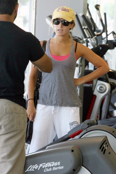 Ashley buys some gym equipment Normal55