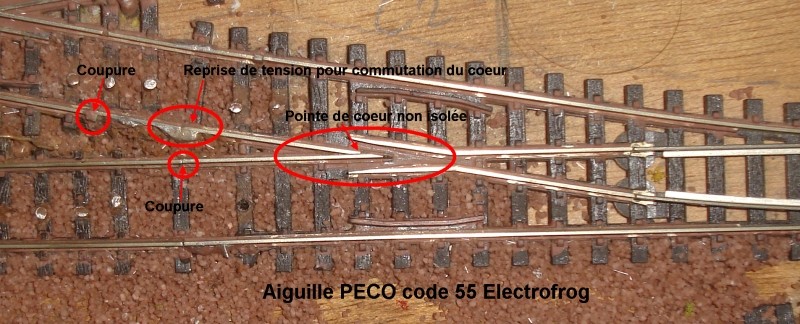 Court-circuit sur aiguille PECO INSULFROG Fpicho11