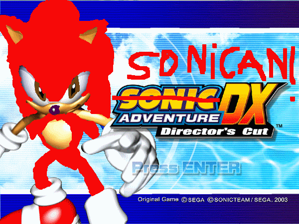 Sonican Adventure DX Director's Cut !!! Sonica10