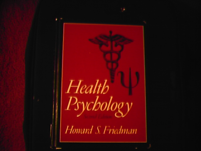 PSYC 412 HEALTH PSYCHOLOGY TEXTBOOK GOOD PRICE ($30)!!!!! 01711