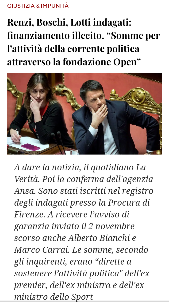 Matteo Renzi  Scree425