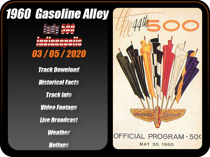 Round 8 | 1960 Indy 500 - Gasoline Alley [rF2 | May 3, 2020] 05_19610