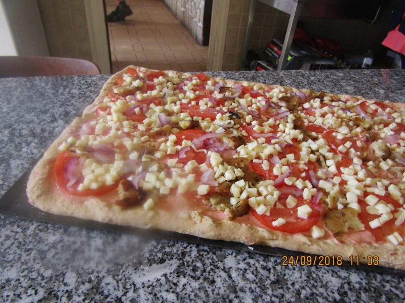 photo de la pizza avec la farine la sudete Img_0213