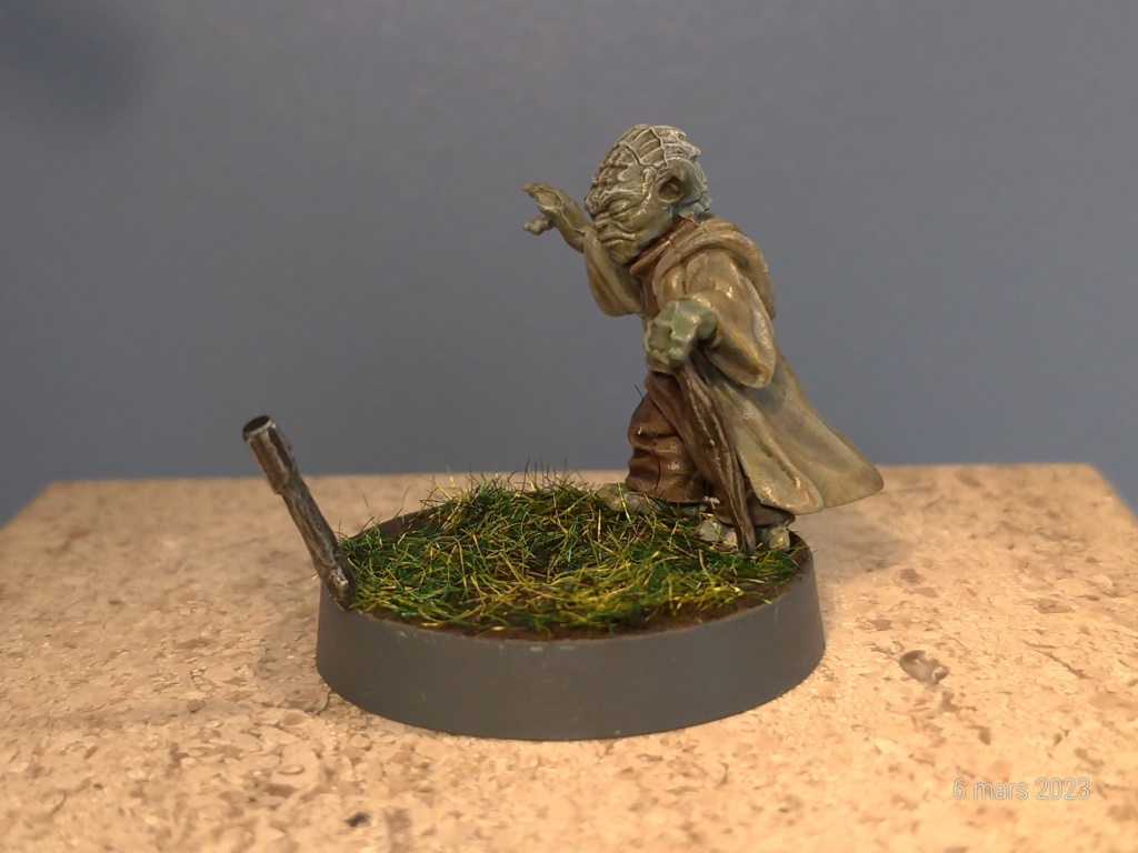 Star Wars - Maitre Yoda "La Force ..." - Star Wars Legion - 28 mm 01448