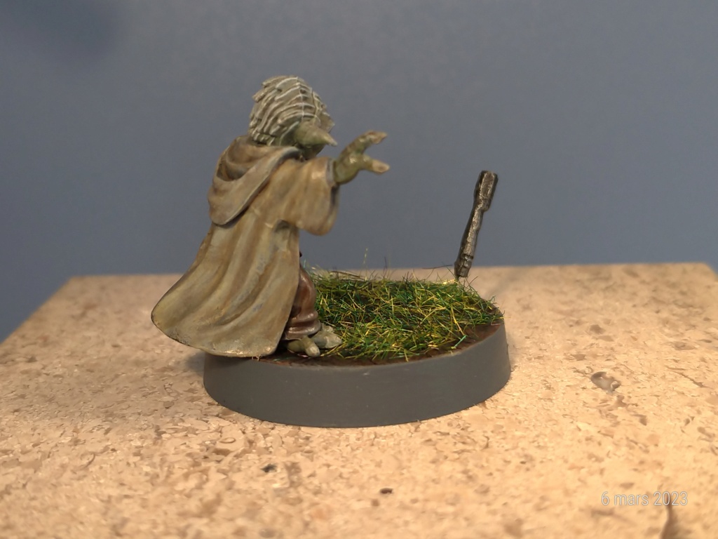 Star Wars - Maitre Yoda "La Force ..." - Star Wars Legion - 28 mm 01552