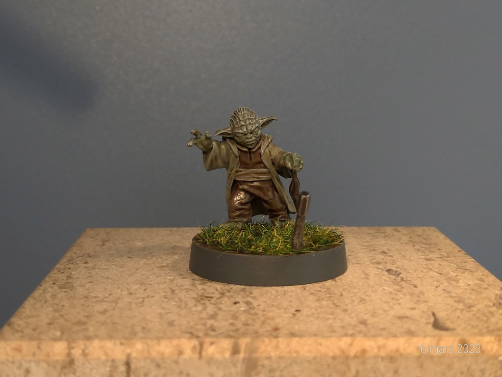 Star Wars - Maitre Yoda "La Force ..." - Star Wars Legion - 28 mm 01648