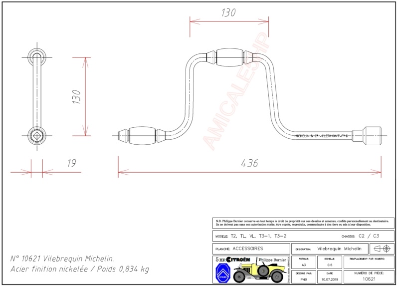 Accessoires et outillage de la 5HP 1062110