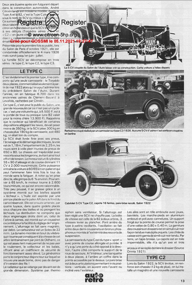 "Les Populaires -Citron Citroen" par Leo dans Auto-Retro - (1984) Aub_210