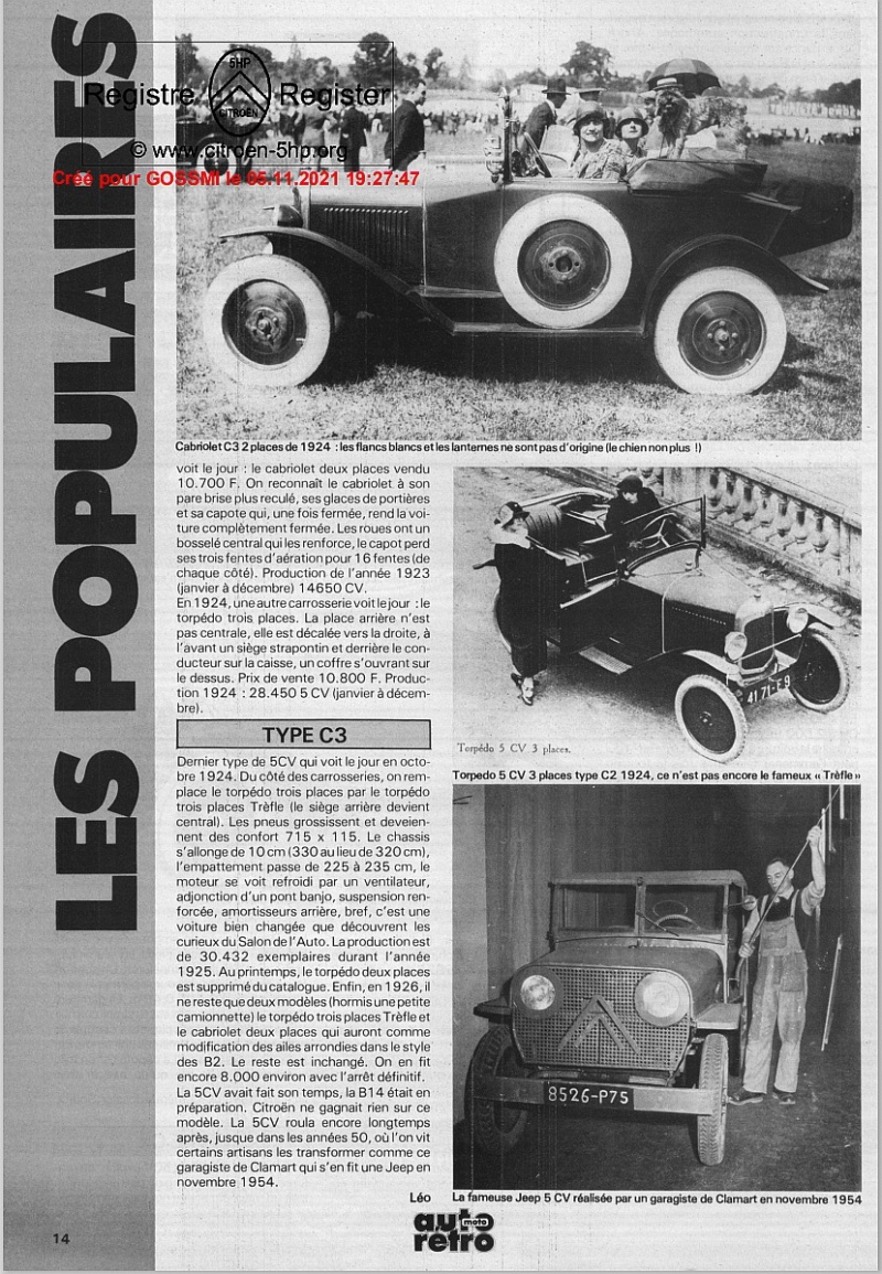 "Les Populaires -Citron Citroen" par Leo dans Auto-Retro - (1984) Aub_310