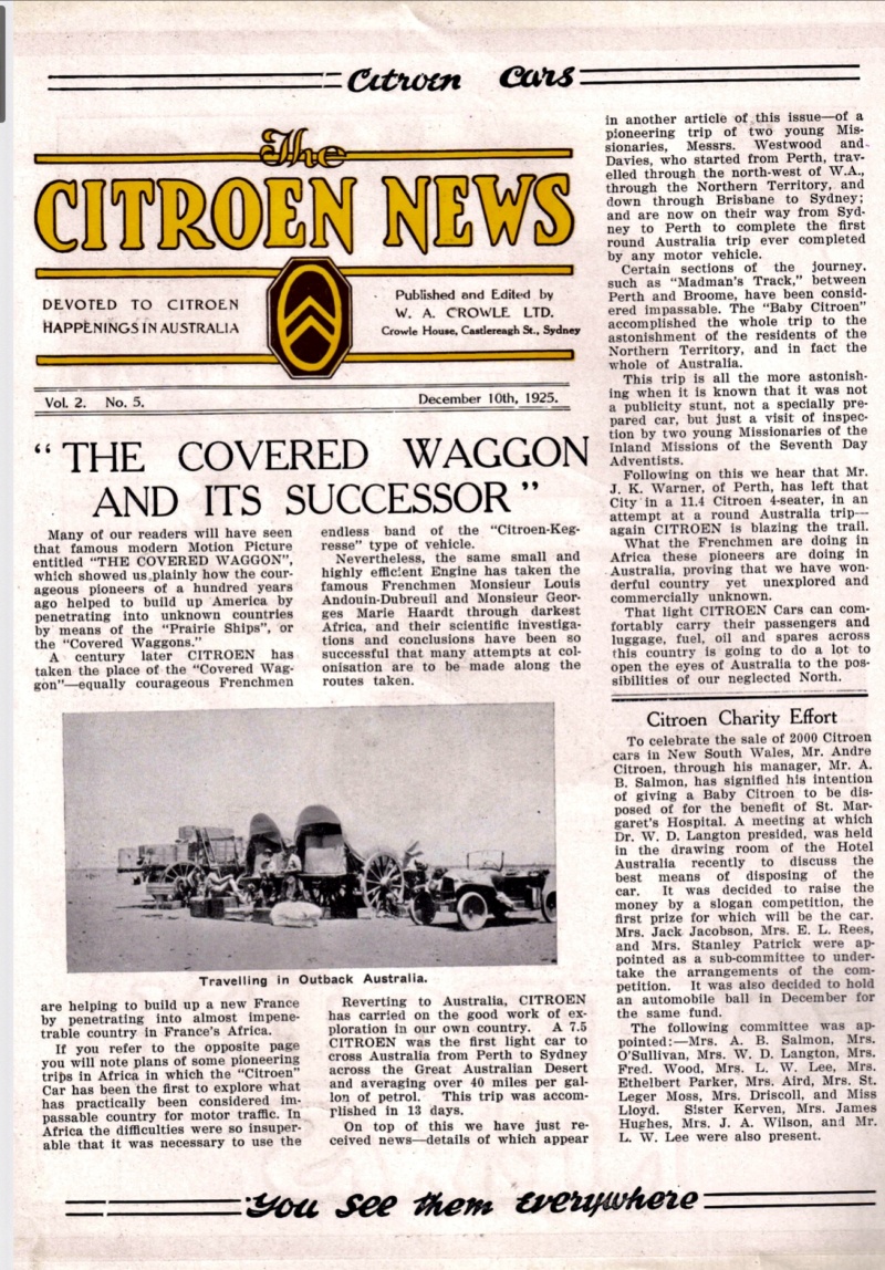 The  CITROEN  NEWS (1925) .... from  Australia . Img_6516