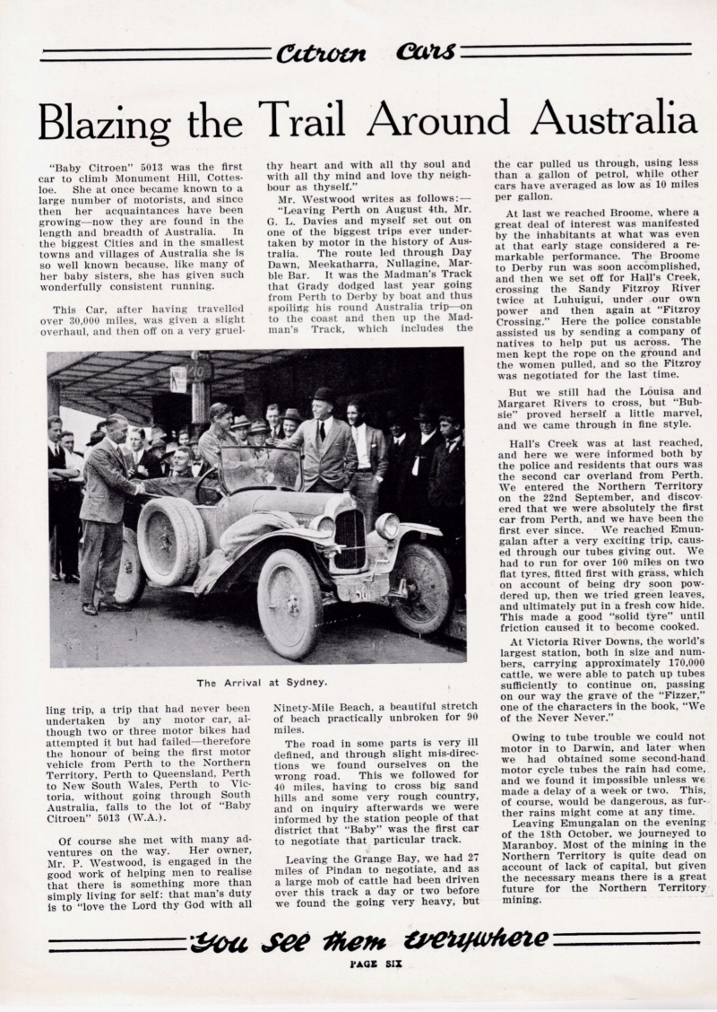 The  CITROEN  NEWS (1925) .... from  Australia . Img_6521
