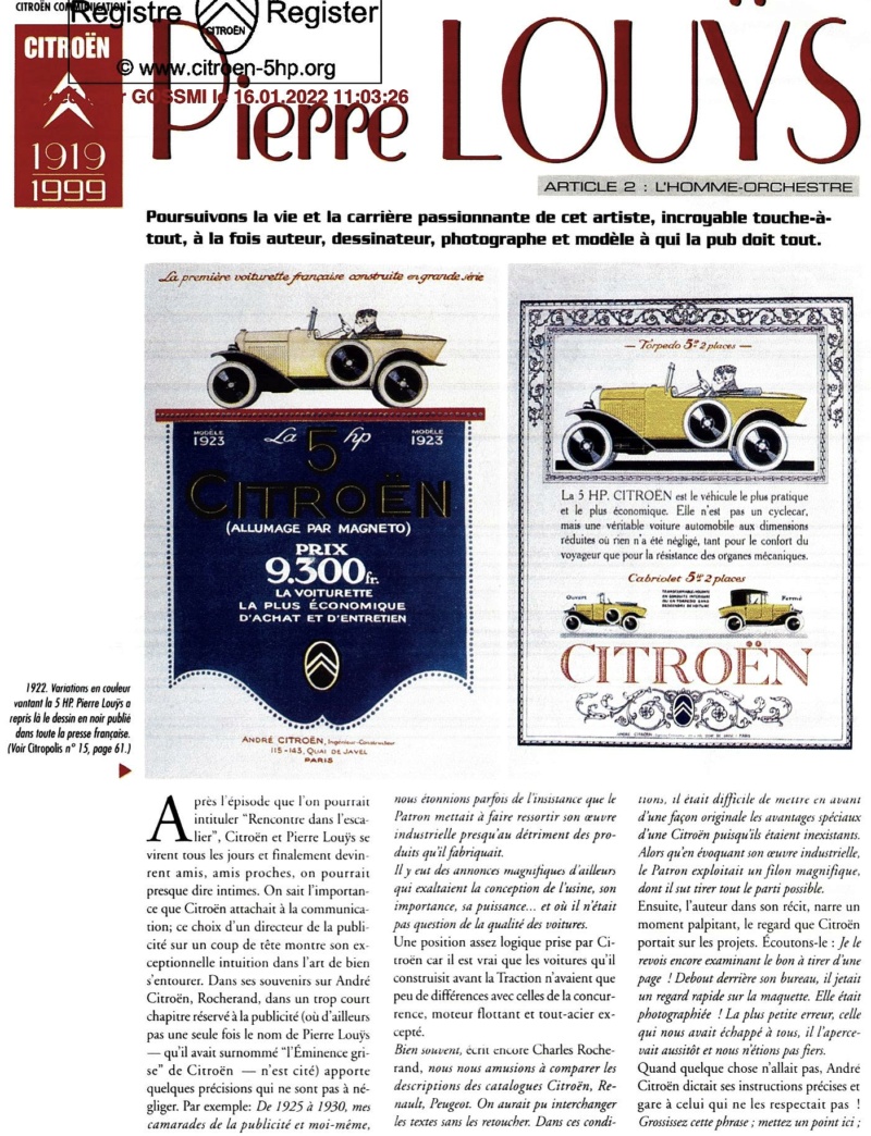 Pierre Louys : un diable d’ homme ! –Fabien Sabates - Citropolis (Juil.99) Img_e679
