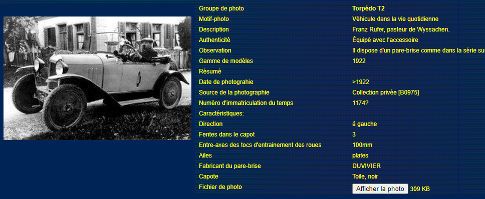 " Images Authentiques " sur  le site " 5HP CITROEN " (  www.citroen-5hp.ch/ ) S1110
