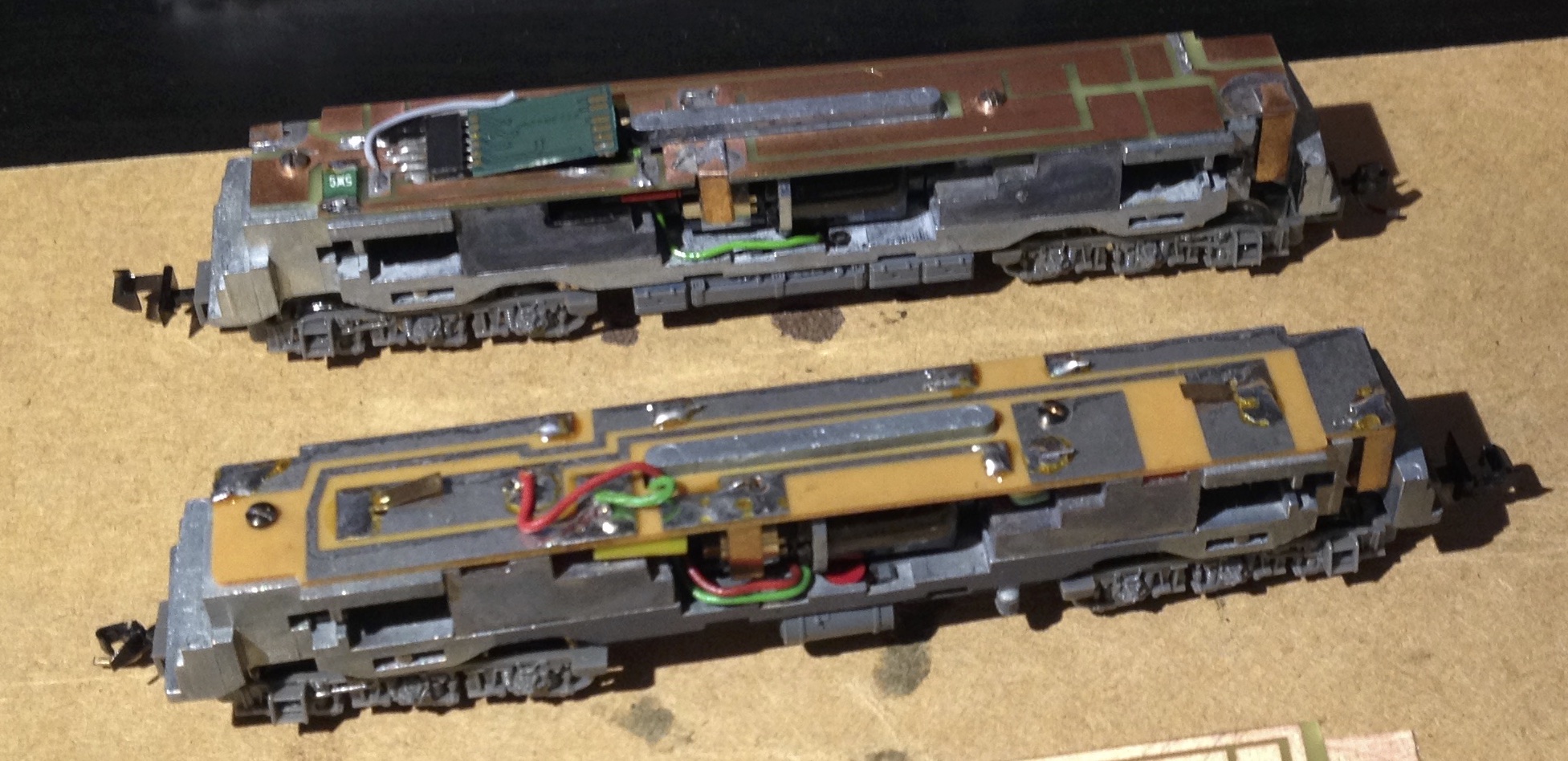 Numérisation de locos anciennes avec les platines Gvax69 Avant-10