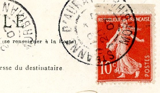 5 cts Blanc de carnet avec oblitération de 1906... Img44410